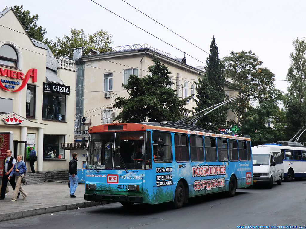 Крымский троллейбус, Škoda 14Tr11/6 № 4013