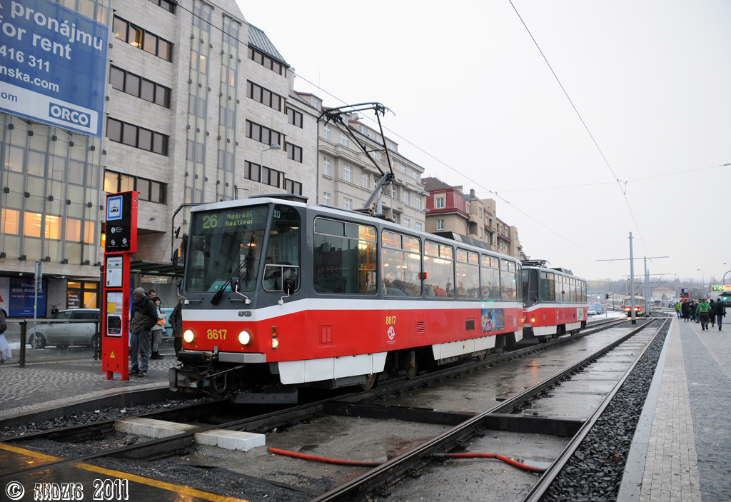 Prague, Tatra T6A5 N°. 8617 Prague, Tatra T6A5 N°. 8617