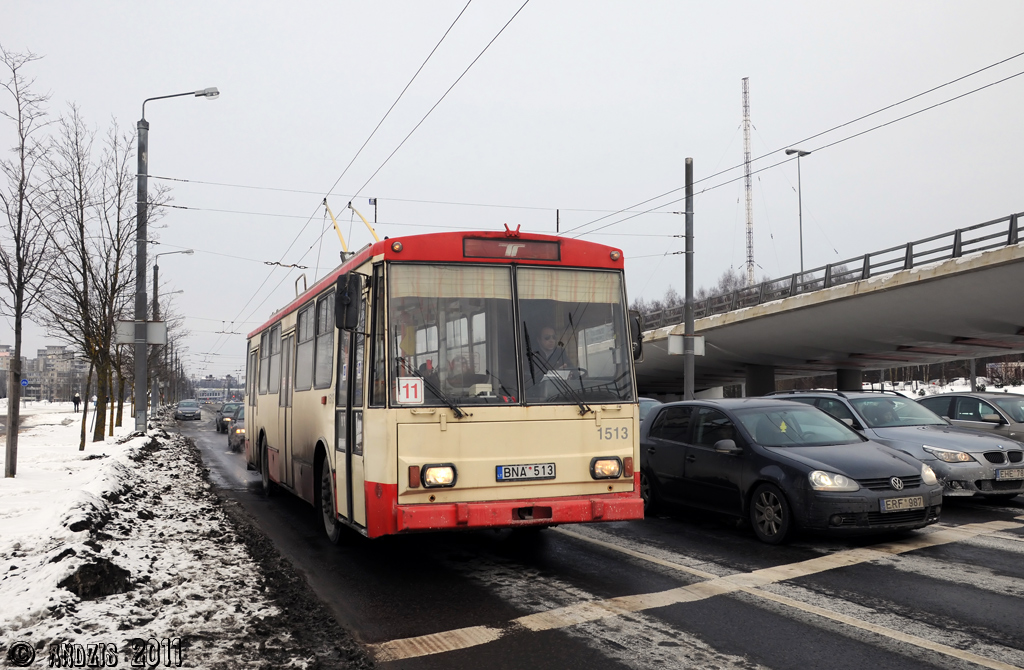 Vilnius, Škoda 14Tr02/6 N°. 1513