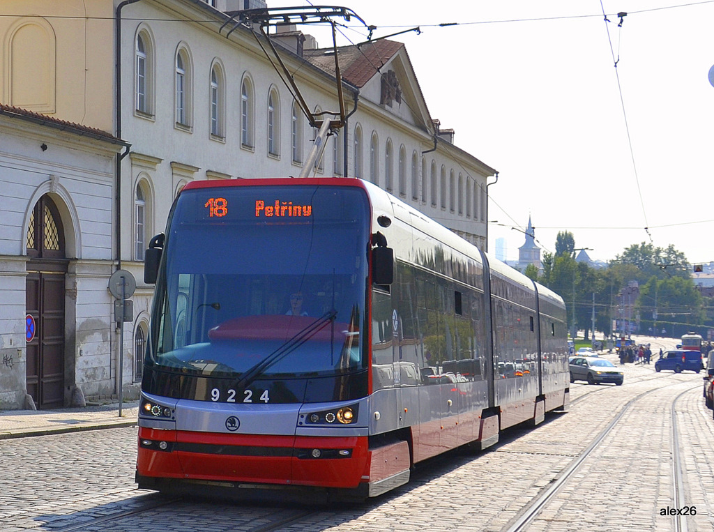 Прага, Škoda 15T2 ForCity Alfa Praha № 9224