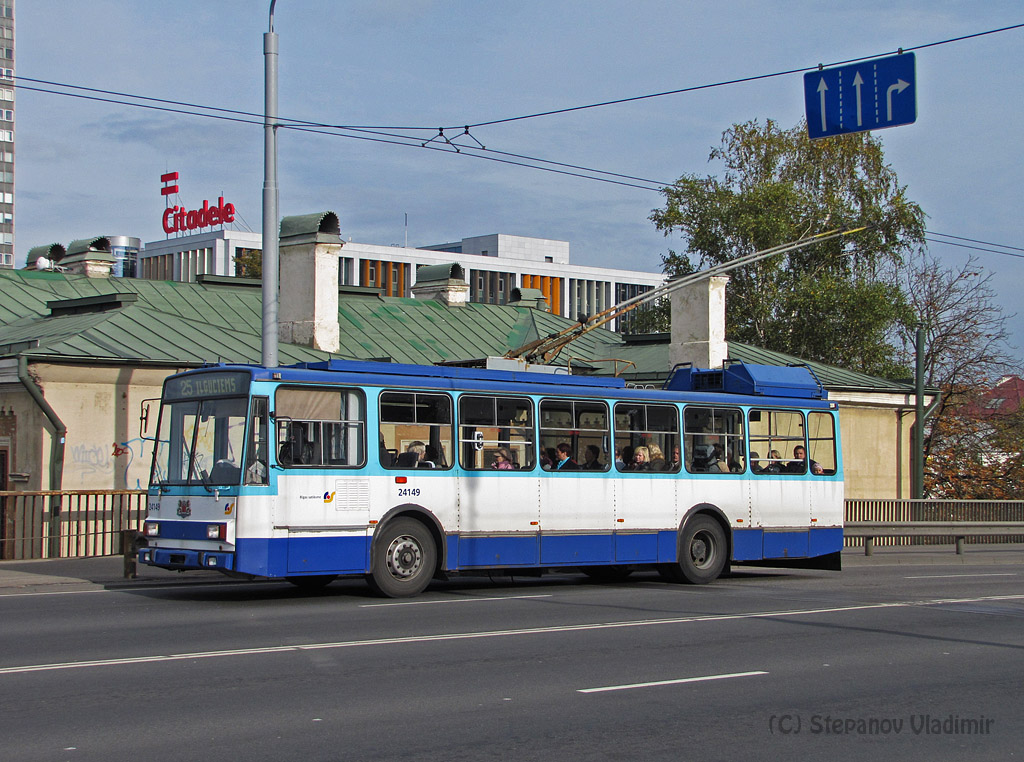 Рига, Škoda 14Tr18/6M № 24149