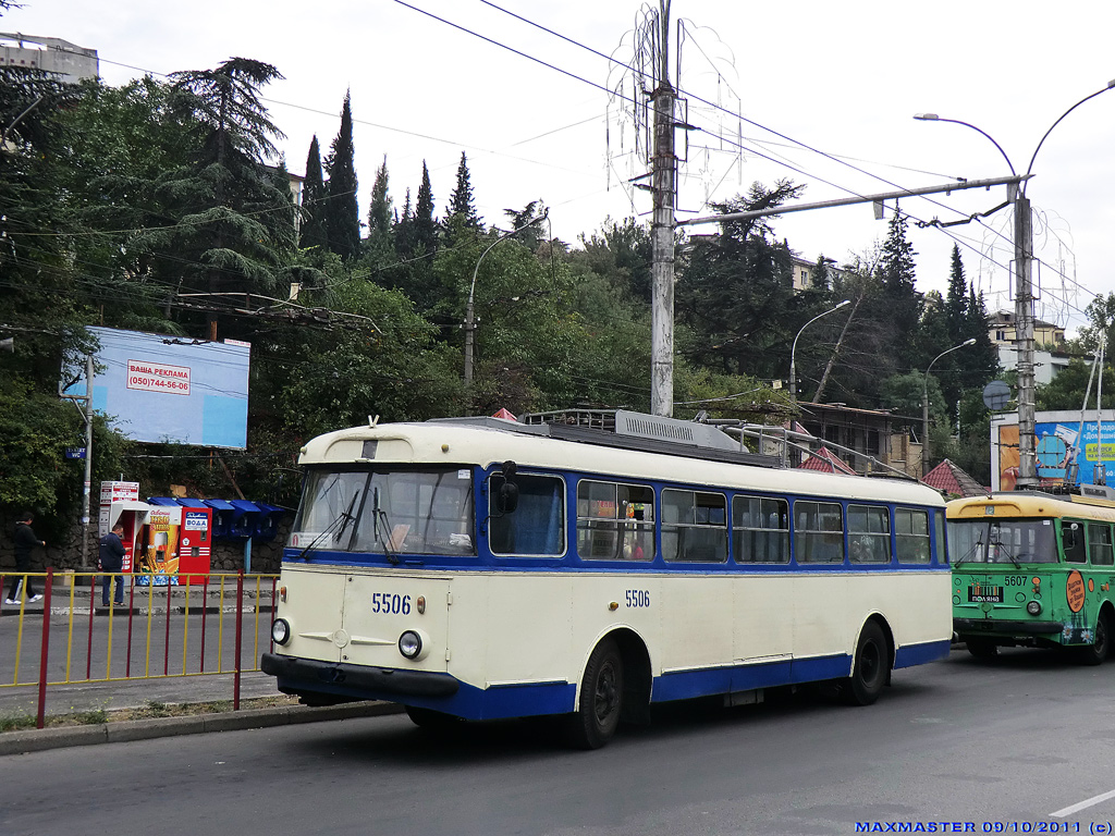 Trolleybus de Crimée, Škoda 9Tr19 N°. 5506