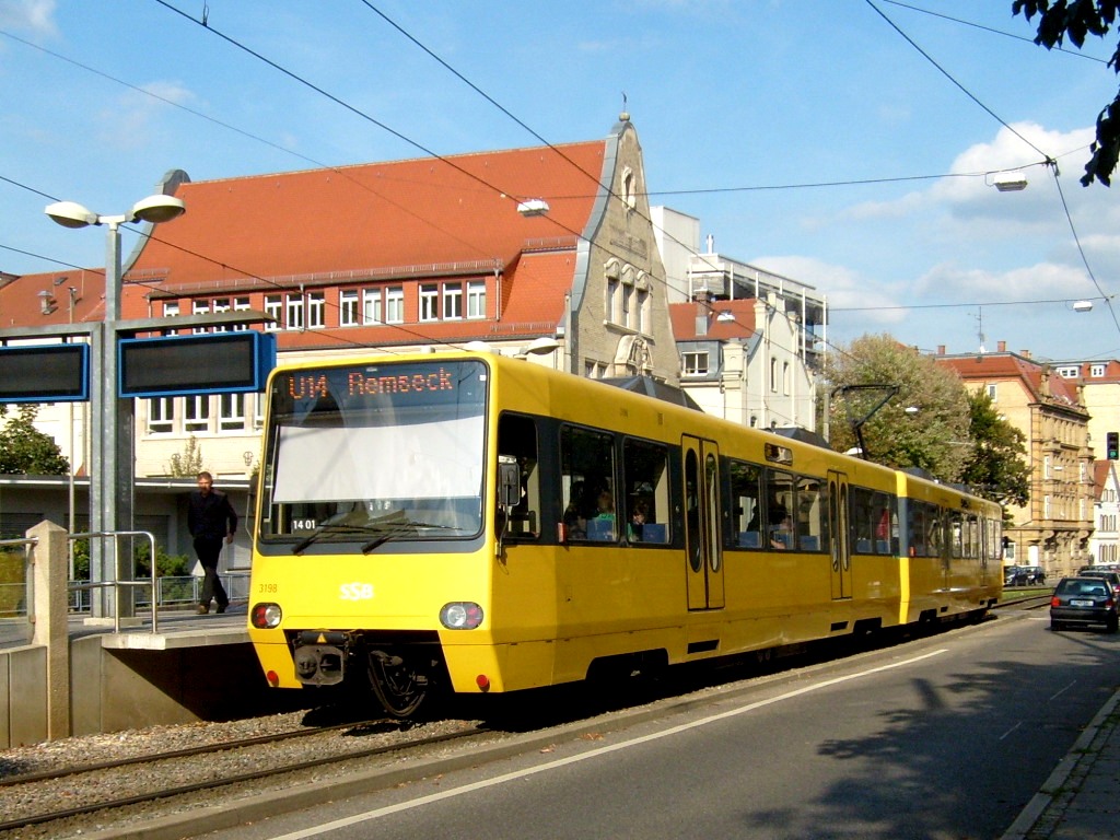 Штутгарт, Duewag DT8.8 № 3198