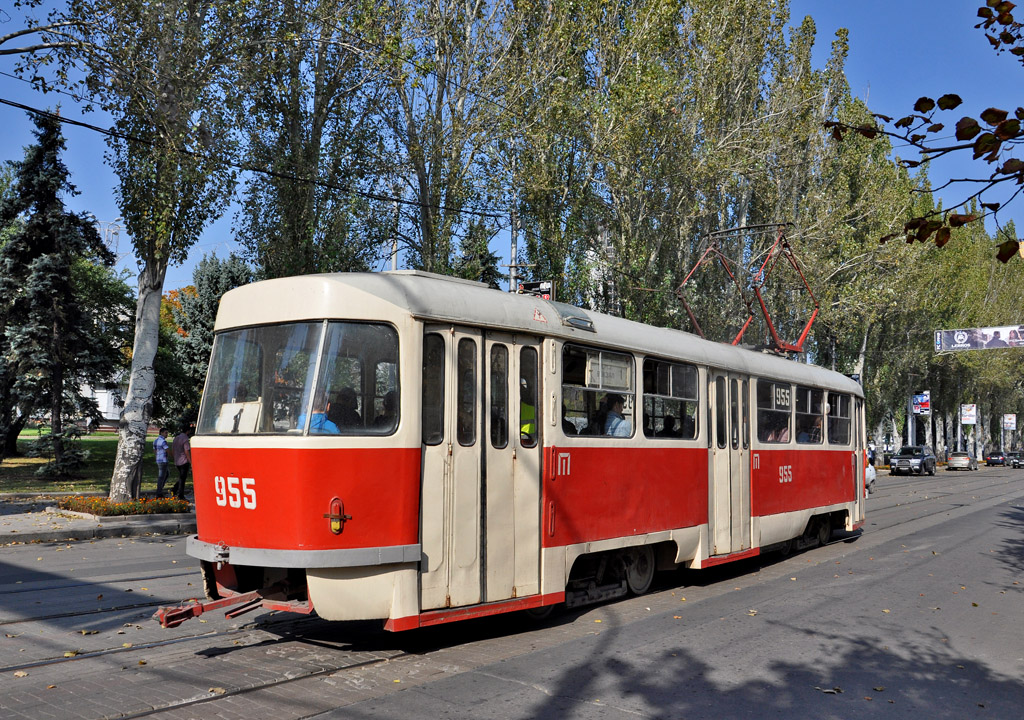 Донецк, Tatra T3SU № 955 Донецк, Tatra T3SU № 955