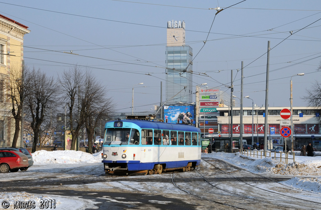 Рига, Tatra T3A № 51275