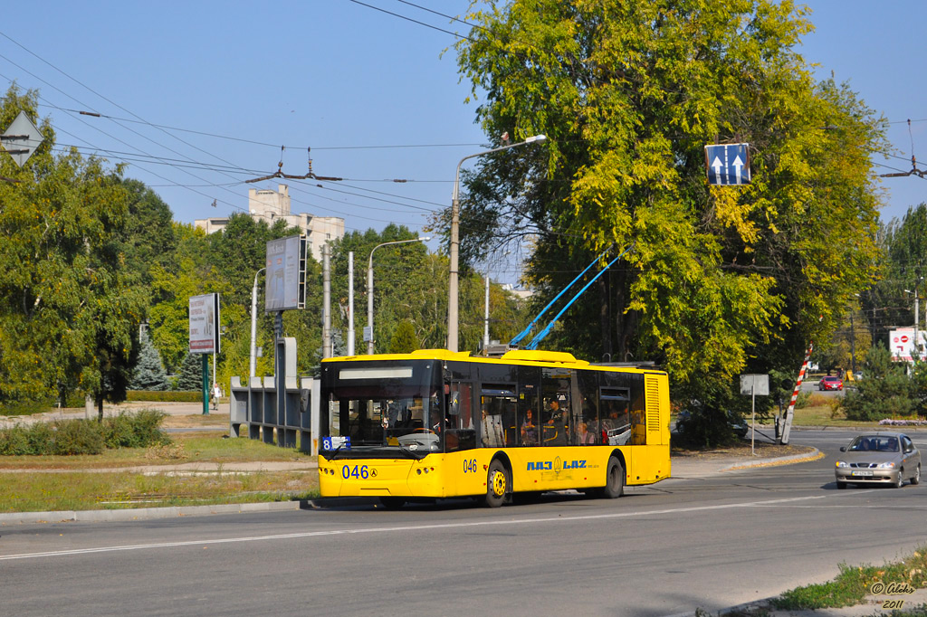 Запорожье, ЛАЗ E183D1 № 046
