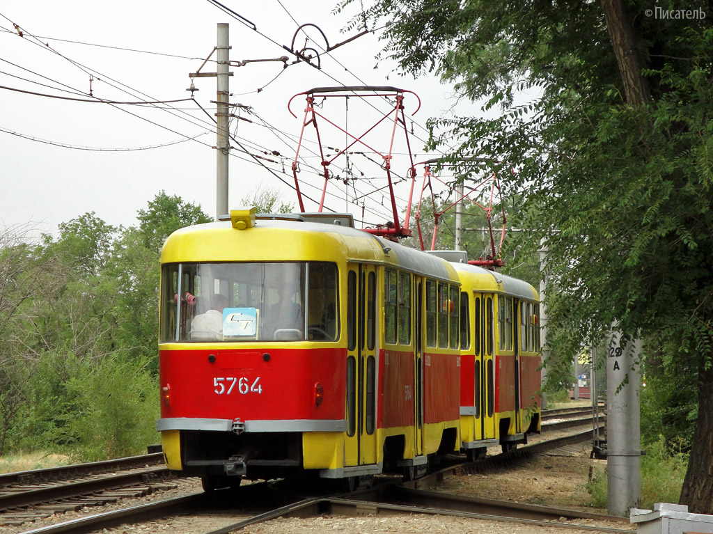 Волгоград, Tatra T3SU № 5763; Волгоград, Tatra T3SU № 5764