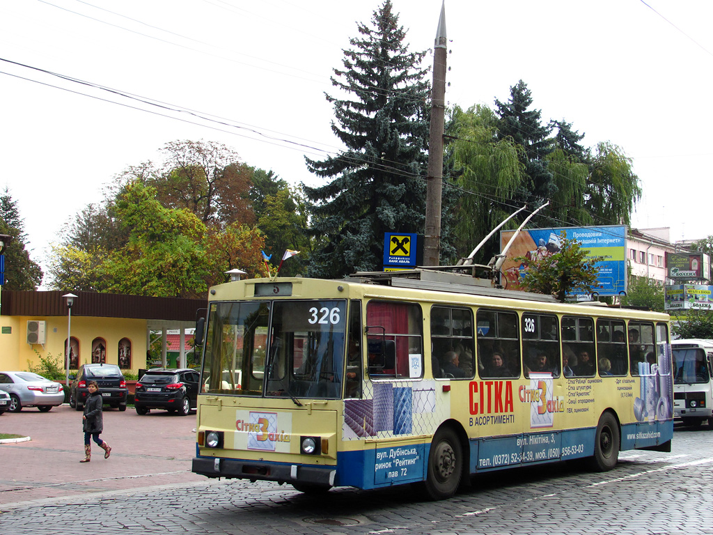 Černovice, Škoda 14Tr89/6 č. 326