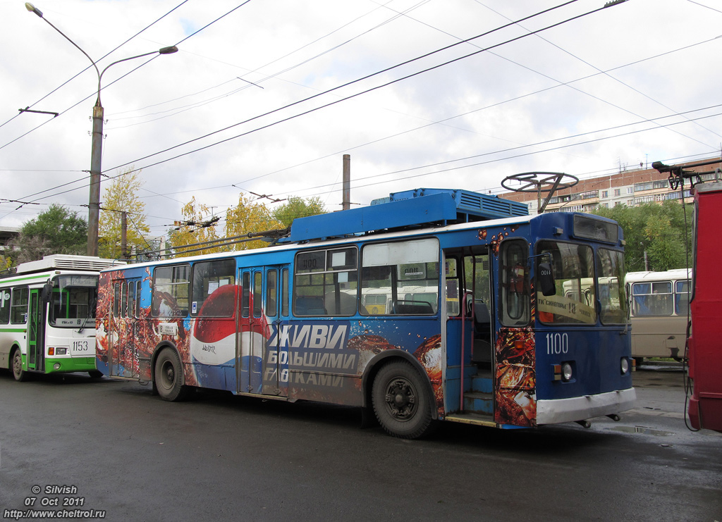 Челябинск, ЗиУ-682В-012 [В0А] № 1100