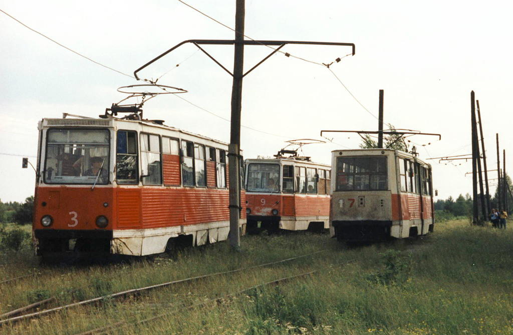 Волчанск, 71-605 (КТМ-5М3) № 3; Волчанск, 71-605 (КТМ-5М3) № 9; Волчанск, 71-605 (КТМ-5М3) № 7