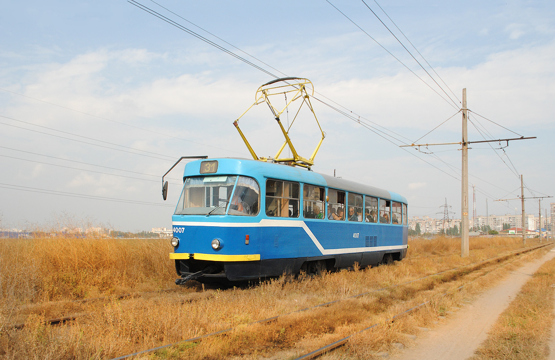 Одесса, Tatra T3R.P № 4007