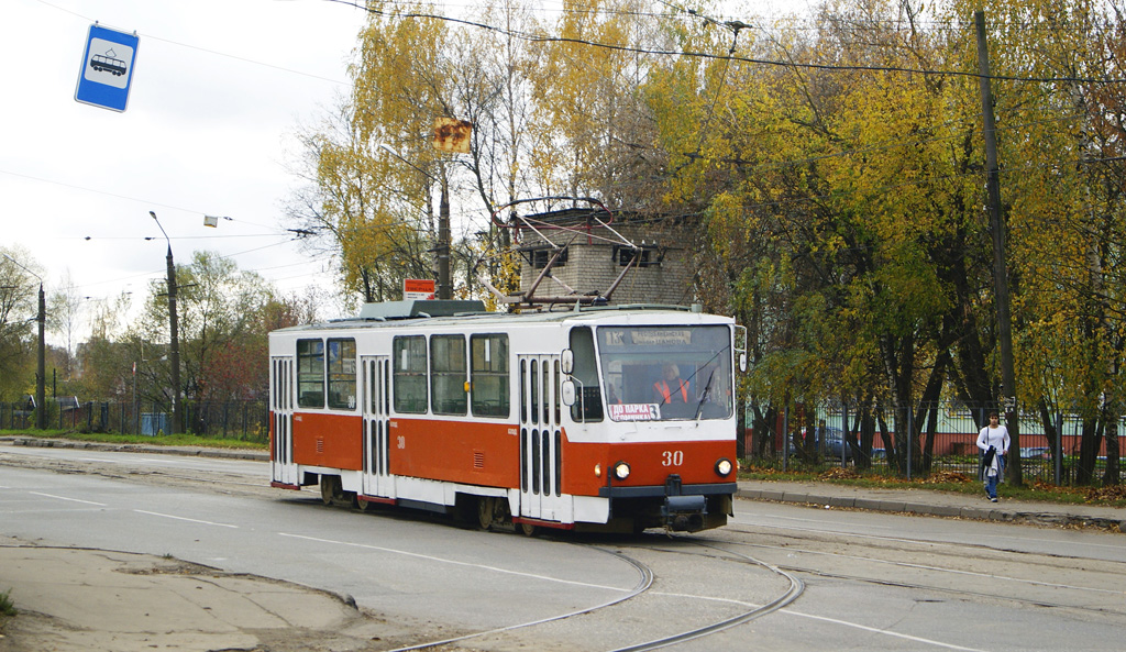Тверь, Tatra T6B5SU № 30; Тверь — Трамвайные линии: Заволжский район