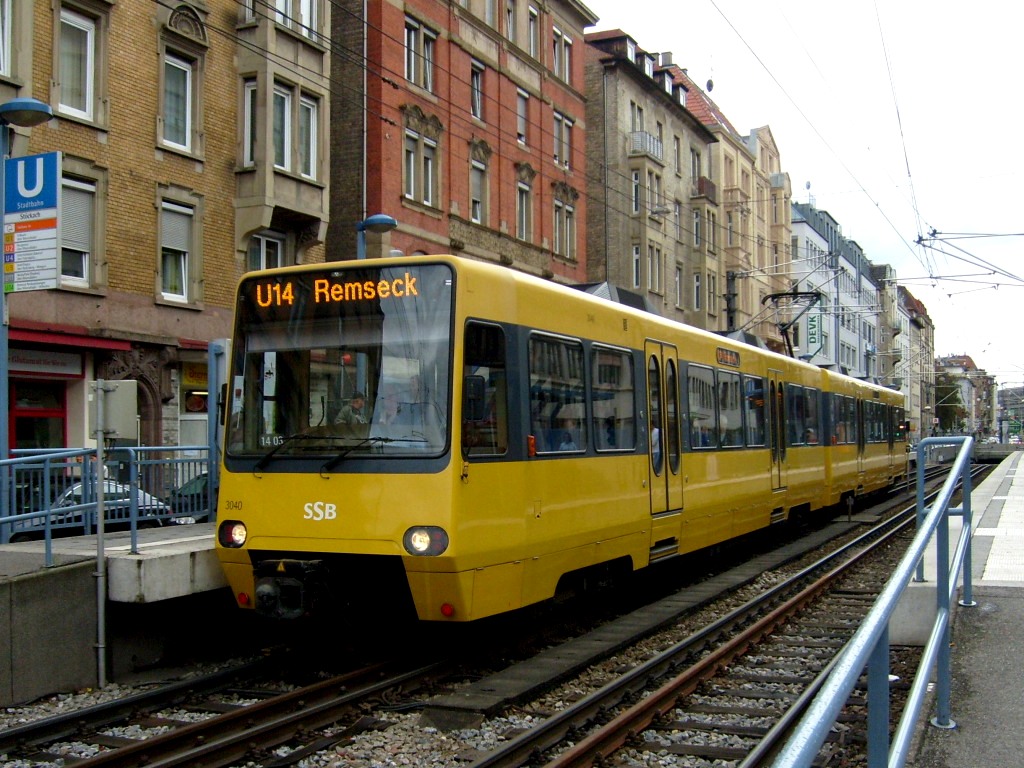 Штутгарт, Duewag DT8.4 № 3040
