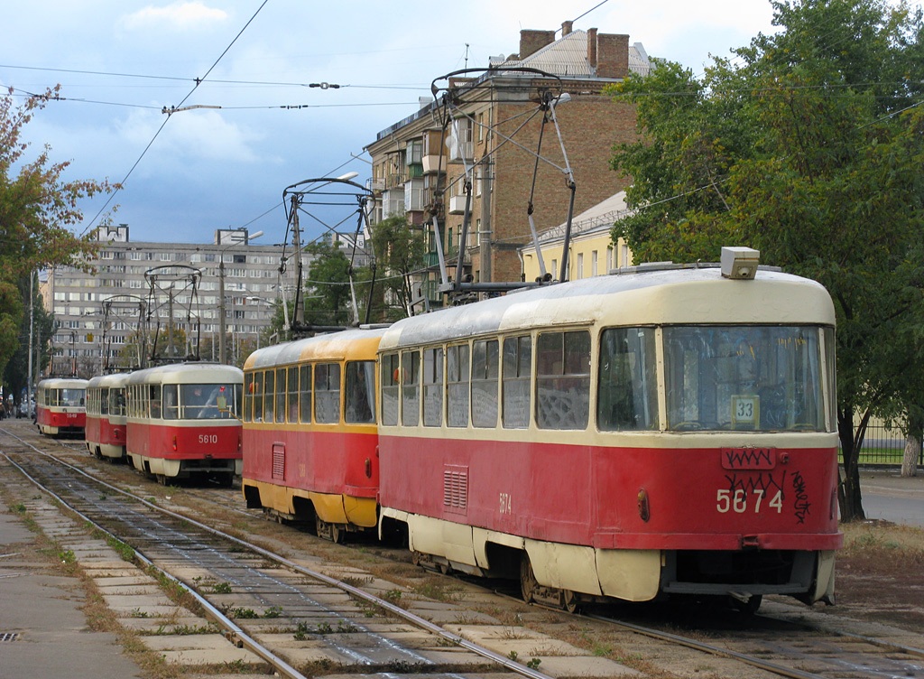 Kyiv, Tatra T3SU # 5674