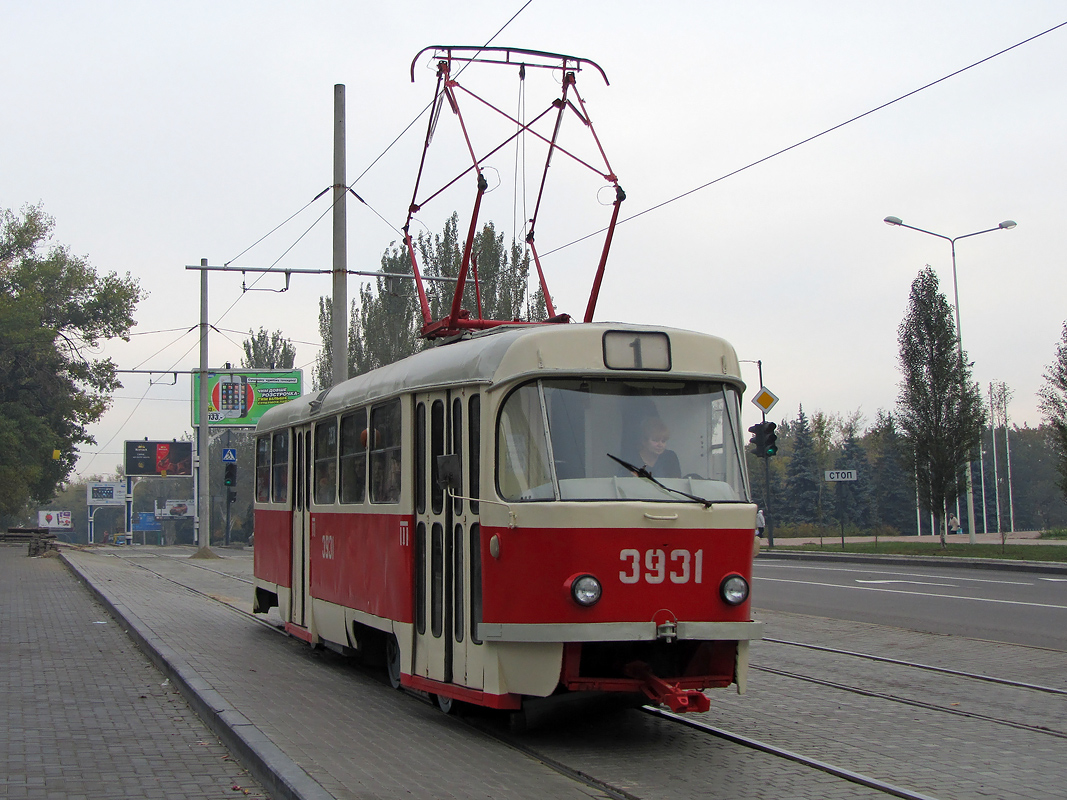 Донецк, Tatra T3SU № 3931