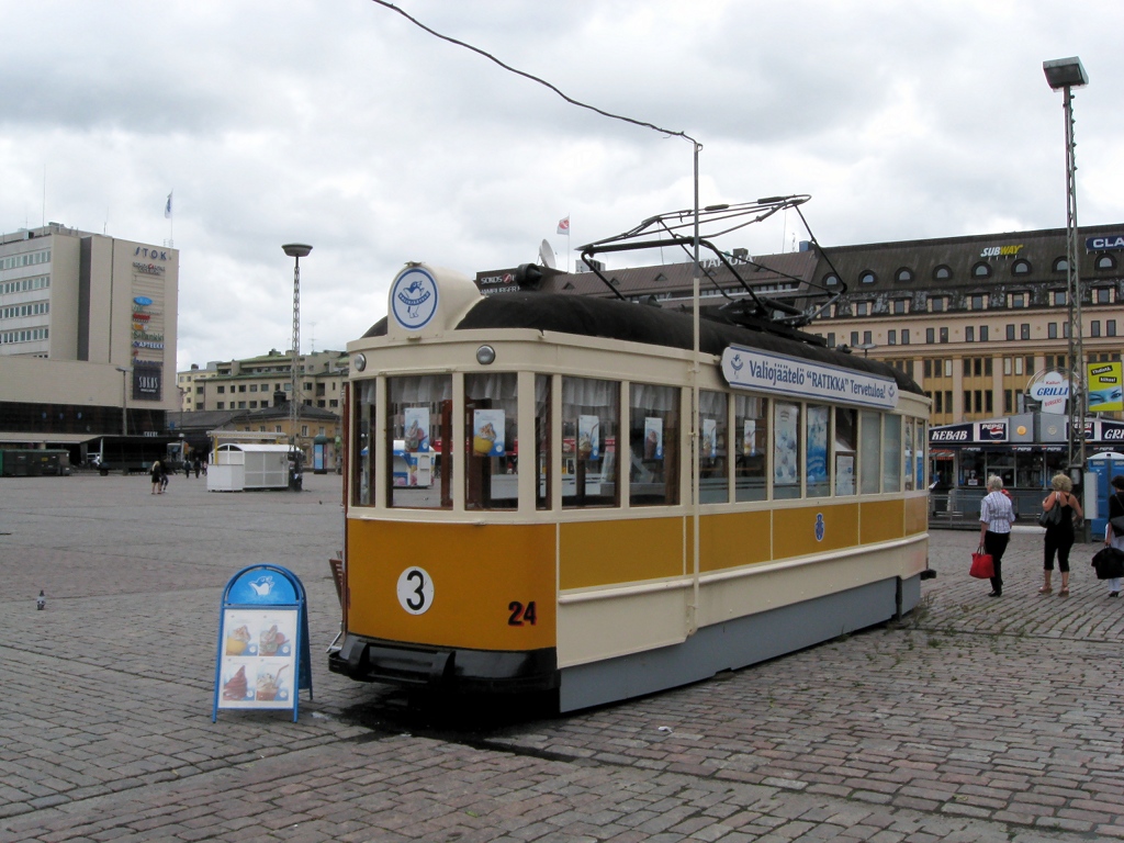 Турку, SAT/AEG A10 № 24; Турку — Трамвай-кафе
