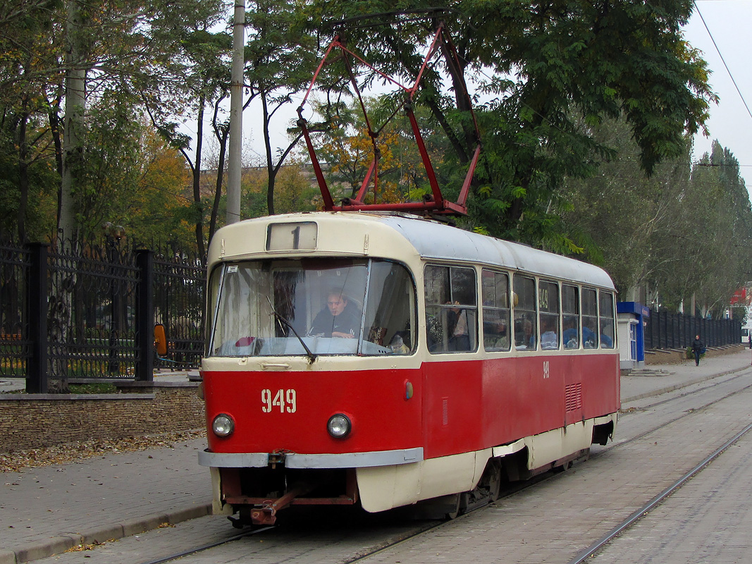 Донецк, Tatra T3SU № 949