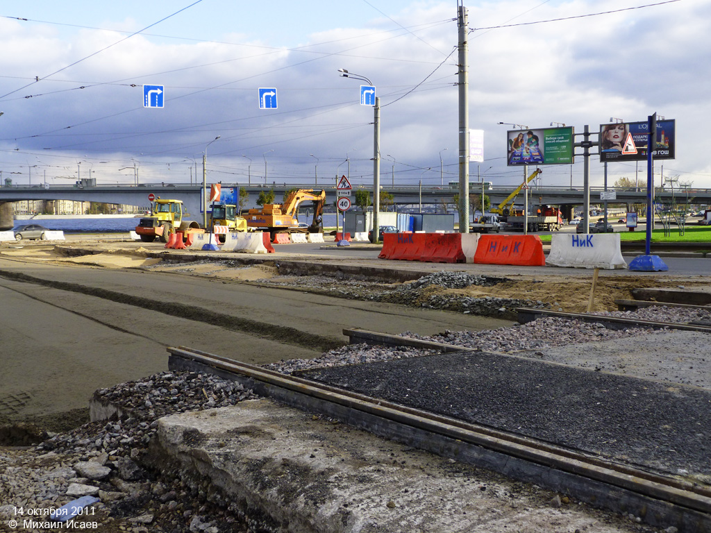 聖彼德斯堡 — Track repairs