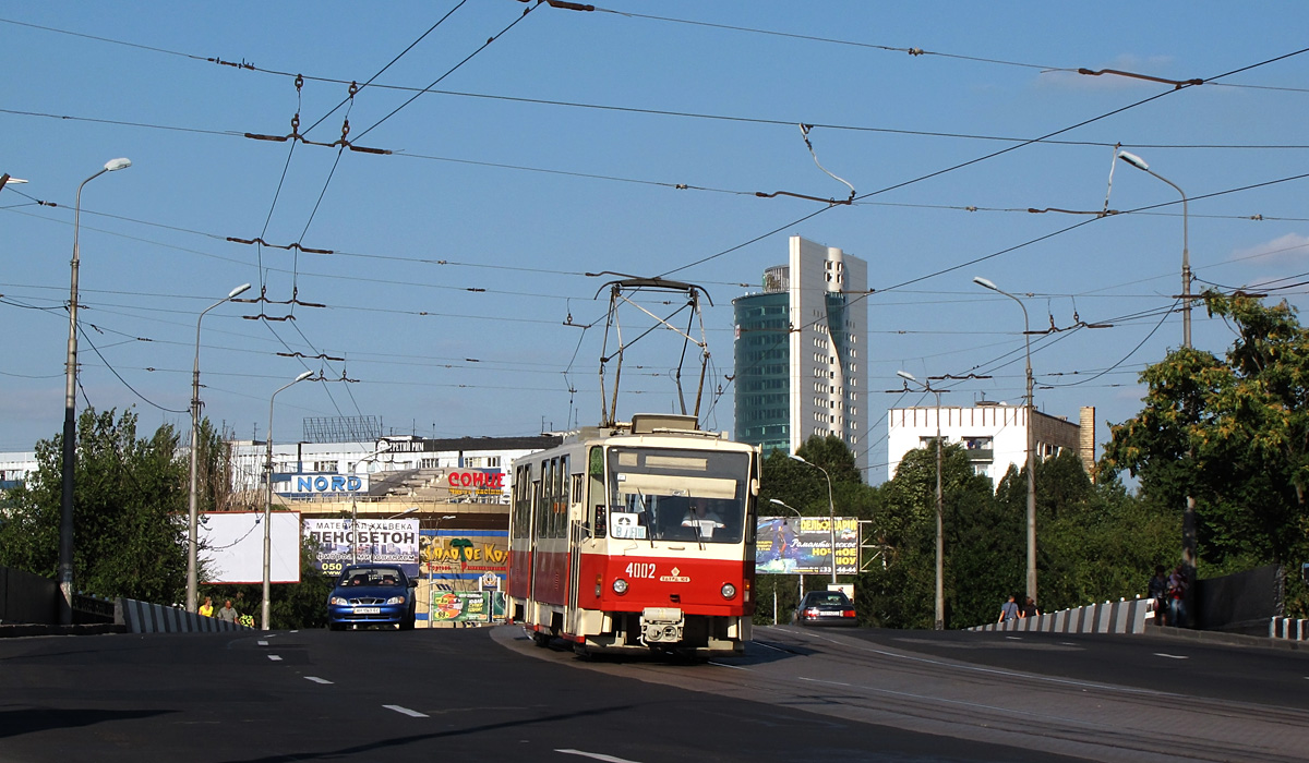 Донецк, Татра-Юг Т6Б5 № 4002