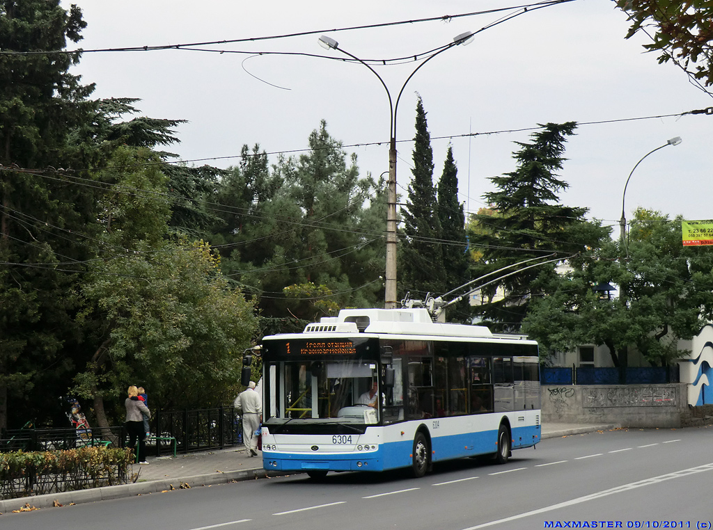 Крымский троллейбус, Богдан Т70110 № 6304