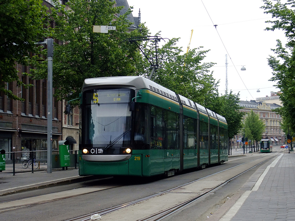 Хельсинки — Эспоо, Bombardier Variotram MLRV1 № 219