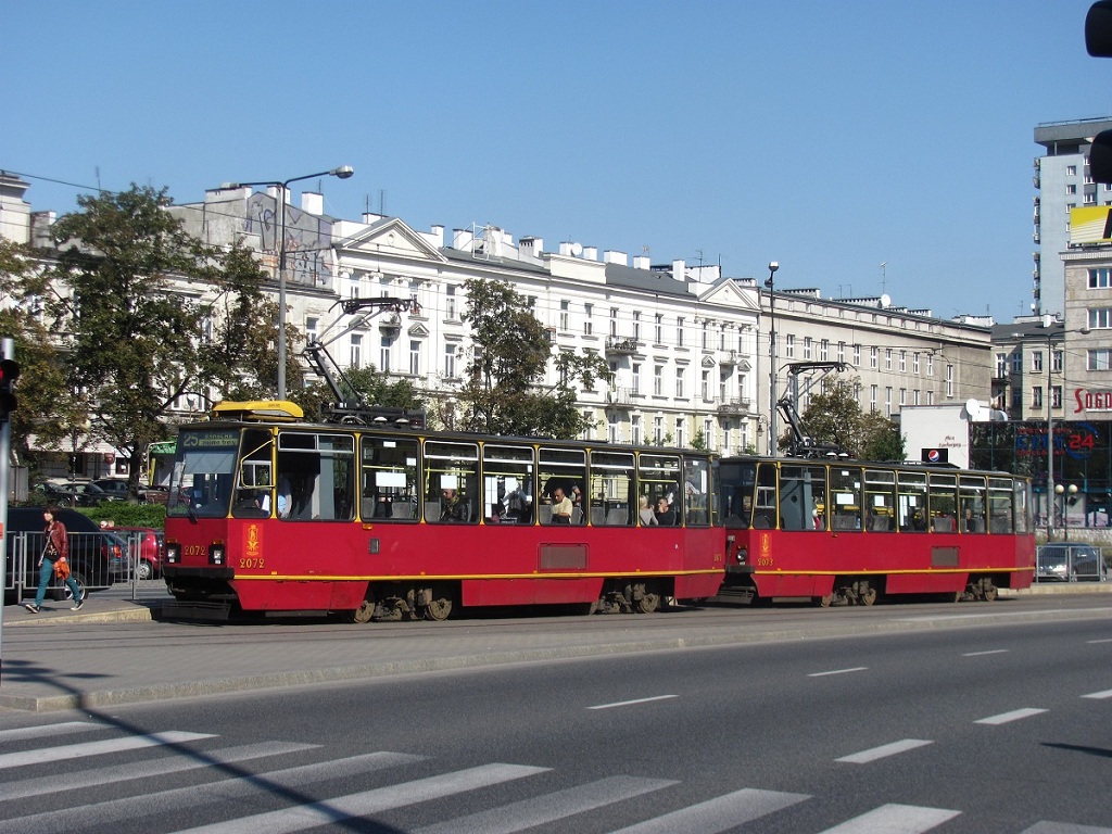 Варшава, Konstal 105N2k № 2072