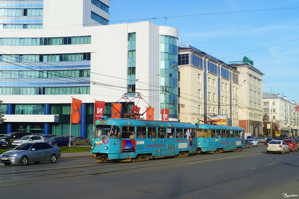 Екатеринбург, Tatra T3SU № 554