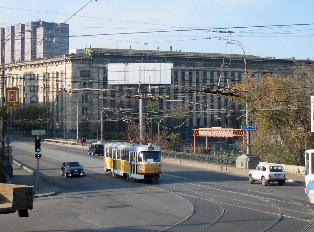Москва, Tatra T3SU № 2589