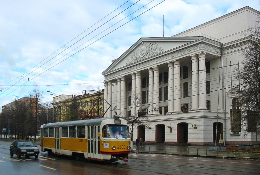 Москва, Tatra T3SU № 2589