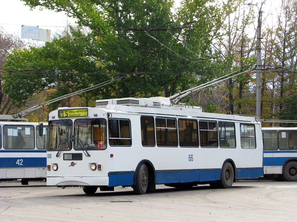Самара, ЗиУ-682Г-016.03 № 66; Самара — Конечные станции и кольца (троллейбус)