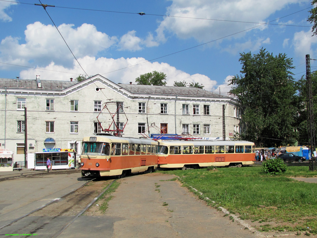 Екатеринбург, Tatra T3SU (двухдверная) № 101