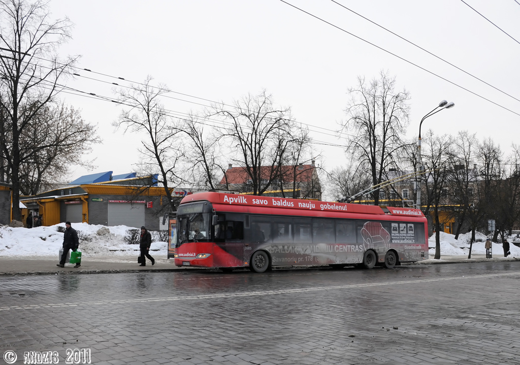 Vilnius, Solaris Trollino II 15 AC # 2685 Vilnius, Solaris Trollino II 15 AC # 2685