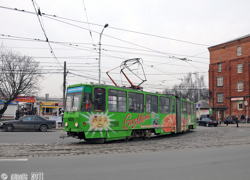 Kaliningrad, Tatra KT4SU # 409