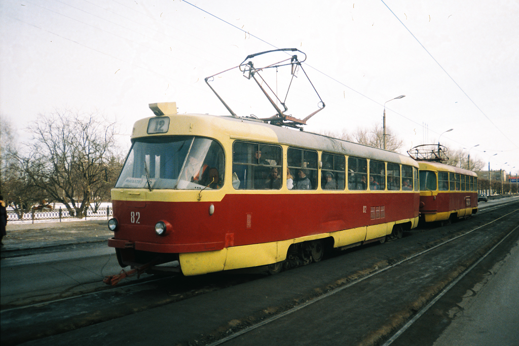 Тверь, Tatra T3SU № 82; Тверь — Тверской трамвай в начале 2000-х гг. (2002 — 2006 гг.)