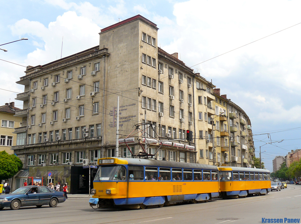 София, Tatra T4D-M2 № 4049; София, Tatra B4D-M № 4765