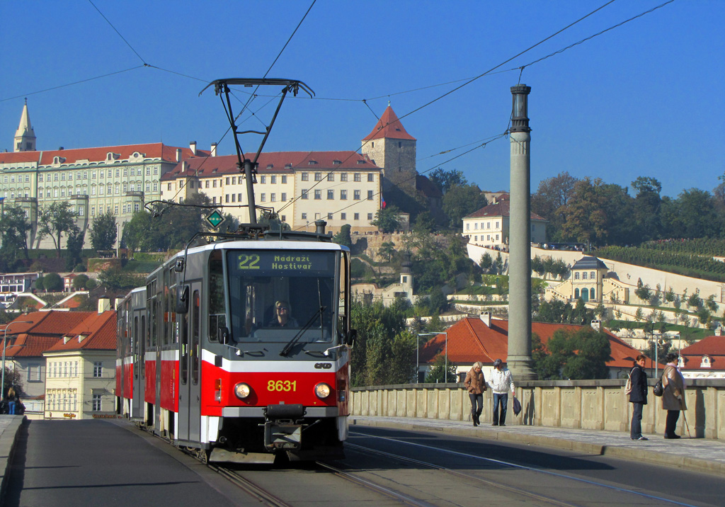 Прага, Tatra T6A5 № 8631