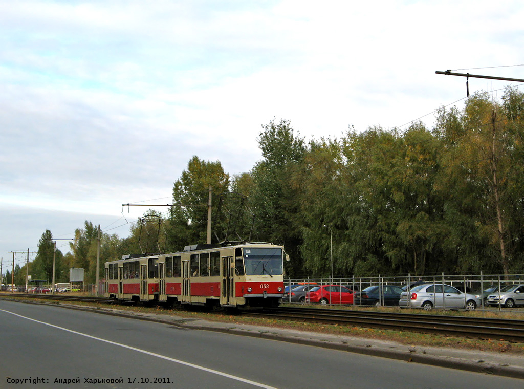 Киев, Tatra T6B5SU № 058