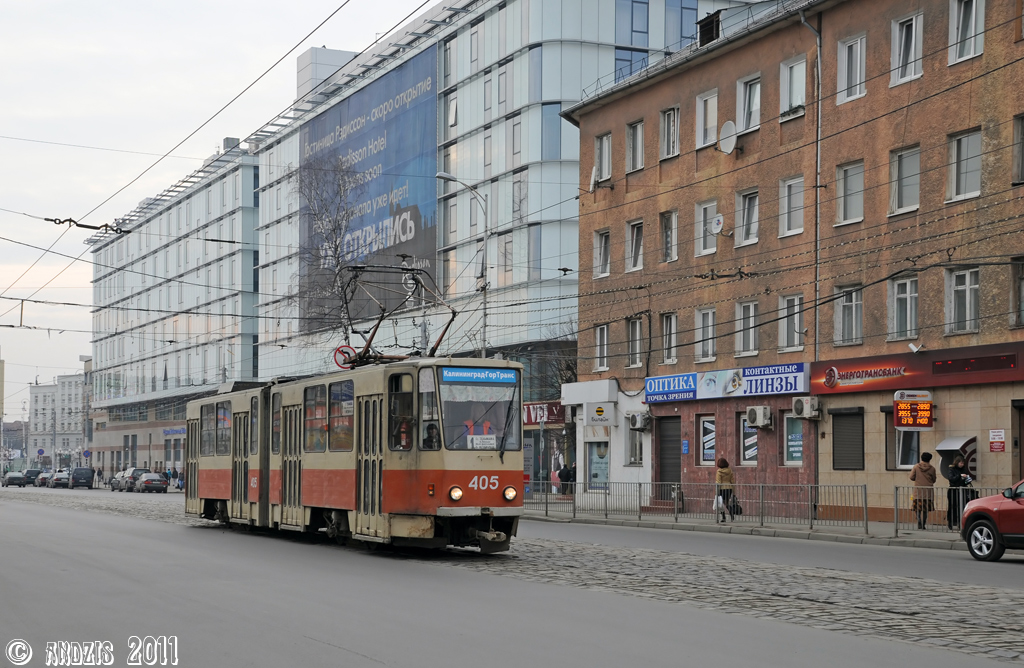 Калининград, Tatra KT4SU № 405