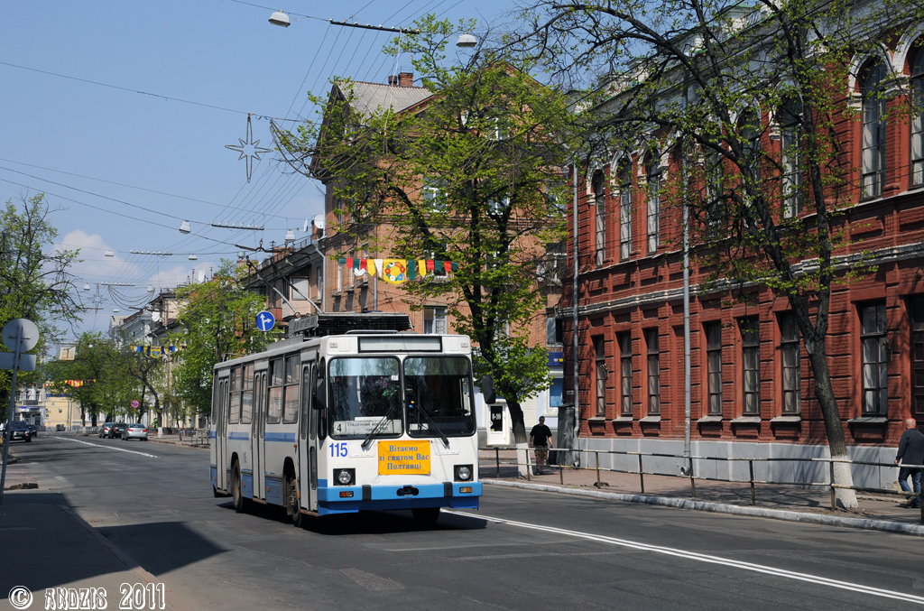 Полтава, ЮМЗ Т2 № 115