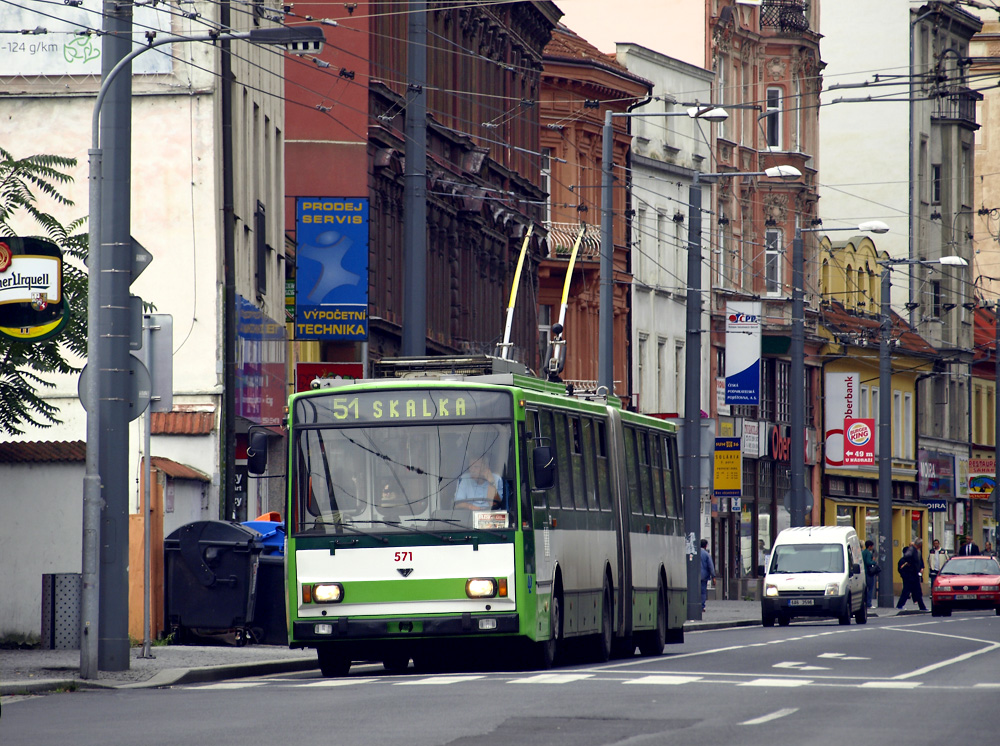Усти-над-Лабем, Škoda 15Tr13/6M № 571
