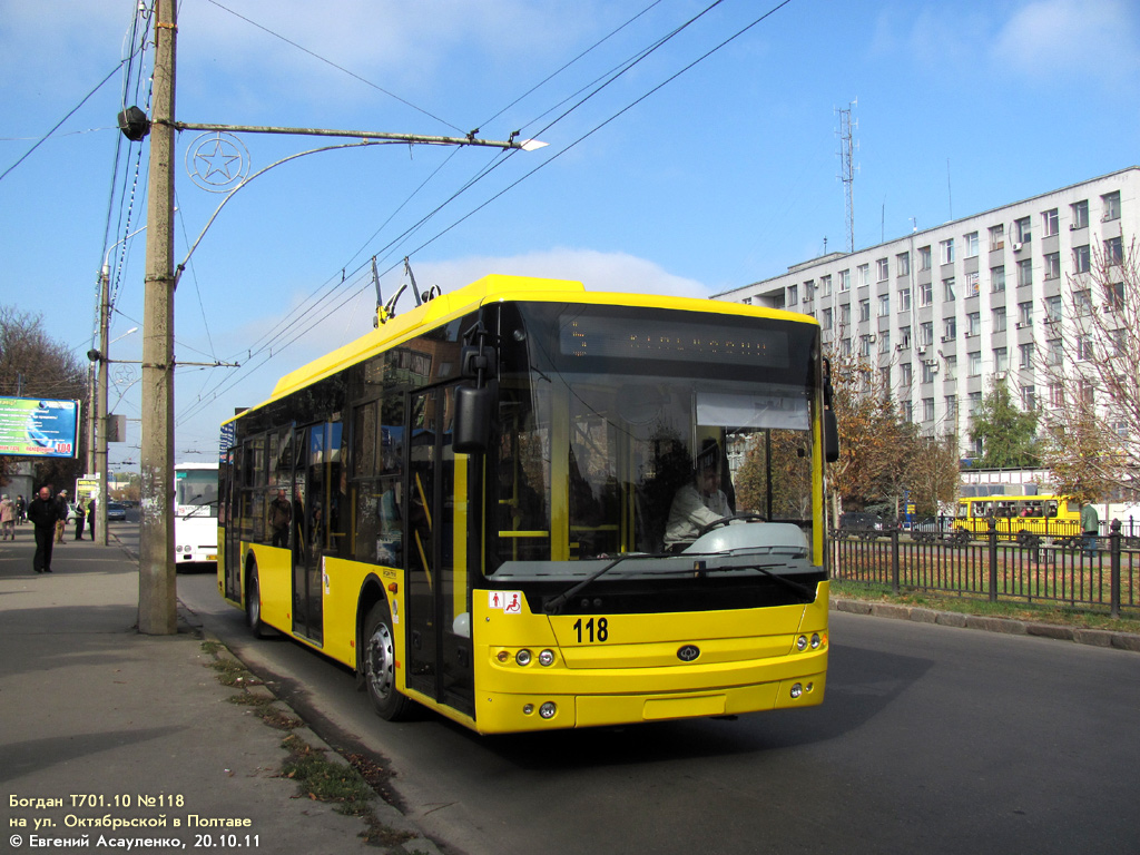 Полтава, Богдан Т70110 № 118