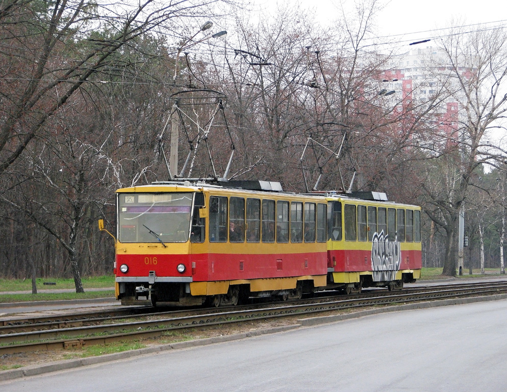 Kyiv, Tatra T6B5SU № 016