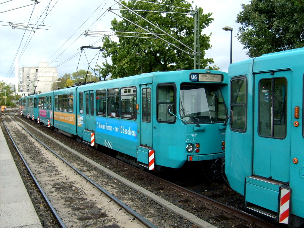 Франкфурт-на-Майне, Duewag Ptb № 713