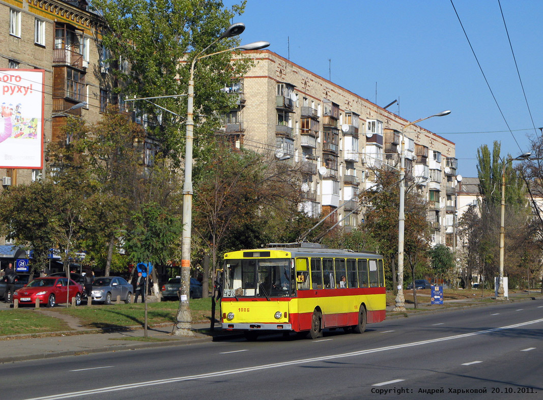 Киев, Škoda 14Tr89/6 № 1006