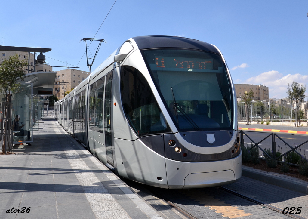 Иерусалим, Alstom Citadis 302 № 25