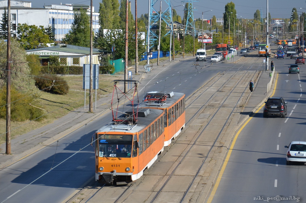 Szófia, Tatra T6B5B — 4131