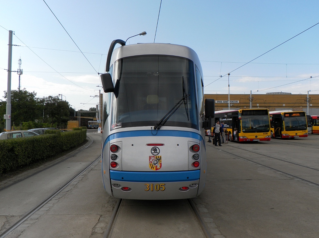 Вроцлав, Škoda 19T Elektra № 3105