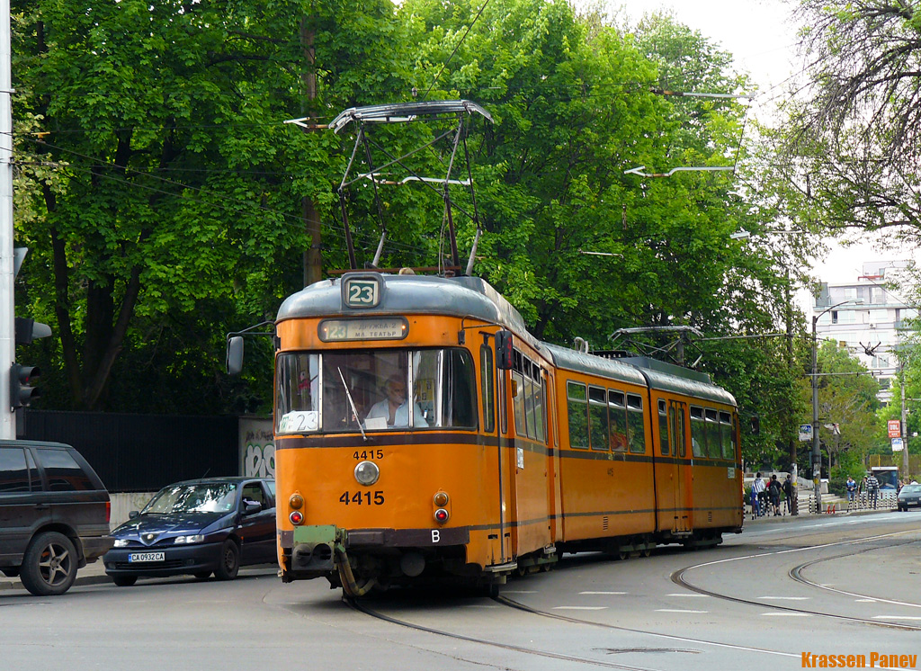 София, Duewag GT8 № 4415