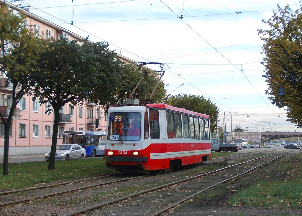 Санкт-Петербург, 71-134А (ЛМ-99АВ) № 7306 Санкт-Петербург, 71-134А (ЛМ-99АВ) № 7306