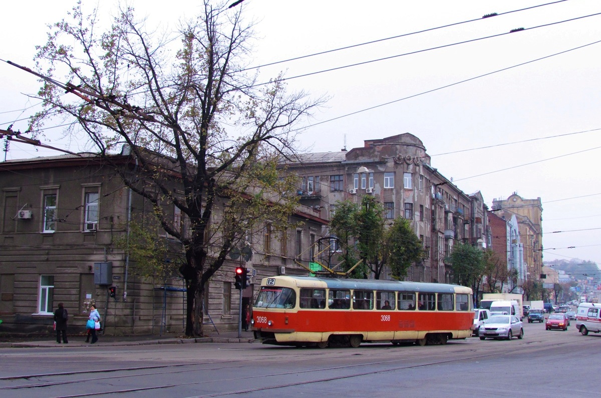 Харьков, Tatra T3SU № 3068